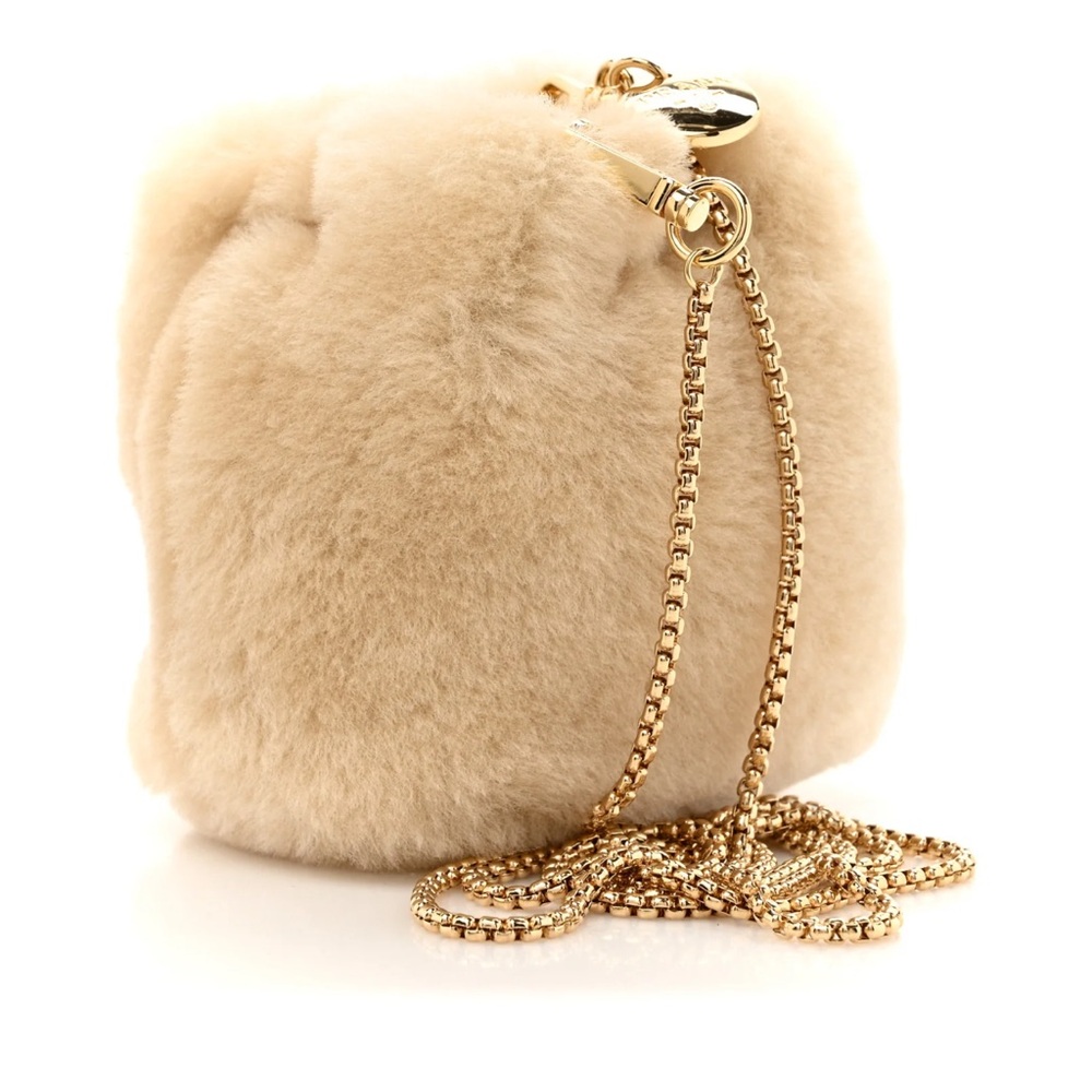 Prada Beige Fur Mini Bag - Picture 4 of 5